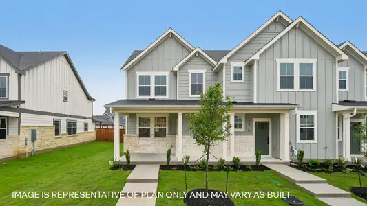 New construction Single-Family house 2542 Violet Theo Ln, Round Rock, TX 78665 plan The Crosshaven - image