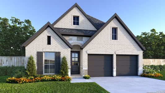 New construction Single-Family house 9947 Medicine Hat, San Antonio, TX 78254 plan 2026W - image