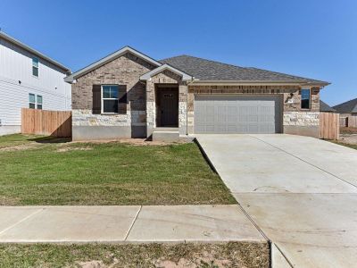 New construction Single-Family house 162 El Cosmico Dr, Kyle, TX 78640 The Greenville- photo 0 0