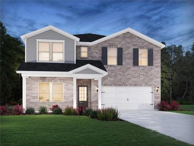New construction Single-Family house 1083 Sope Creek Cir, Pendergrass, GA 30567 plan Taylorsville - image