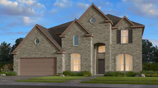 New construction Single-Family house 1412 River Point Dr, Friendswood, TX 77546 Carnelian- photo 0