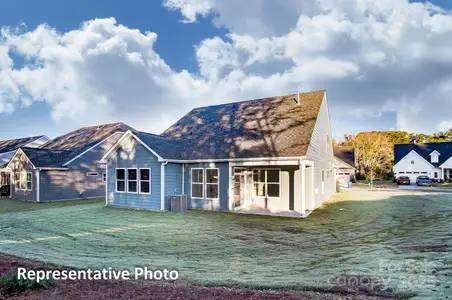 This home will feature an extended patio.