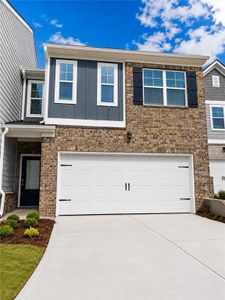 New construction Townhouse house 6416 Towhee Wy, Morrow, GA 30260 plan The Newbury - image