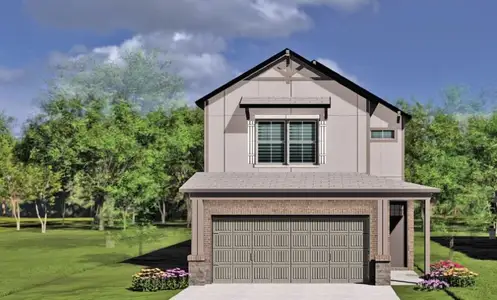 New construction Single-Family house 14967 Eagle Feather, Houston, TX 77090 plan Athena - image