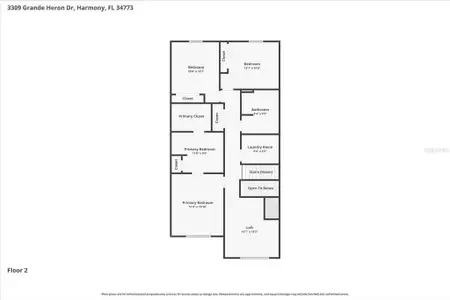 New construction Townhouse house 3309 Grande Heron Dr, St. Cloud, FL 34773 - image 5