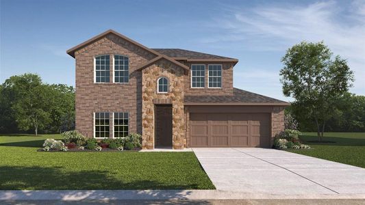 New construction Single-Family house 507 Flintlock Rd, Caddo Mills, TX 75135 H232 Tangerine- photo 0