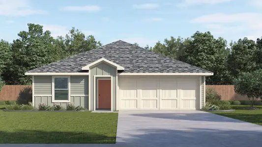 New construction Single-Family house 214 Balmorehea St, Kyle, TX 78640 plan The Anderson - image