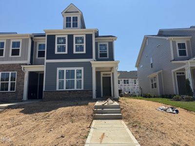 New construction Townhouse house 1914 Plott Balsam Dr, Wendell, NC 27591 plan Morgan - image