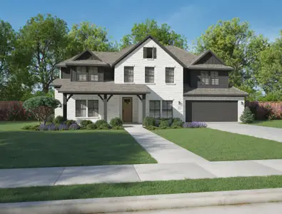 New construction Single-Family house 2431 Silver Spring Ct, Celina, TX 75009 plan Tesero - image