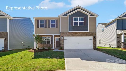 New construction Single-Family house 1624 Secrest Commons Dr, Monroe, NC 28112 plan Penwell - image