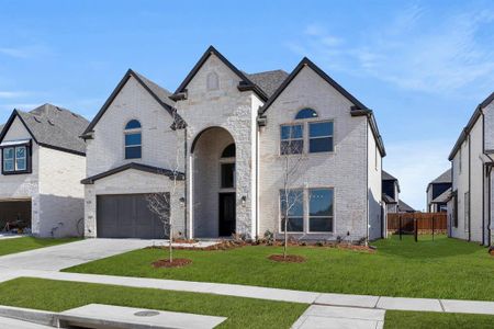 New construction Single-Family house 15234 Chipping Trl, Frisco, TX 75035 plan Jefferson 2F (w/Media) - image