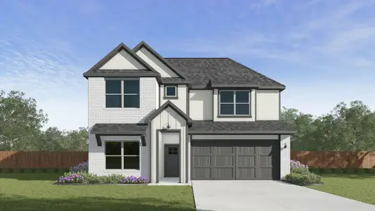 New construction Single-Family house 5549 Daylight Dr, New Braunfels, TX 78130 plan The Mitchell - image