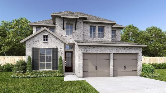 New construction Single-Family house 20731 Open Range Ct, Tomball, TX 77377 2527W- photo 0