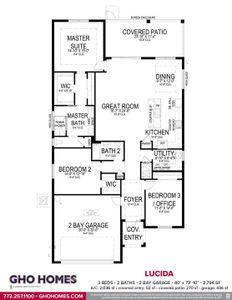 New construction Single-Family house 12729 Sw Sunrise Lake Ter, Port St. Lucie, FL 34987 plan Lucida - image