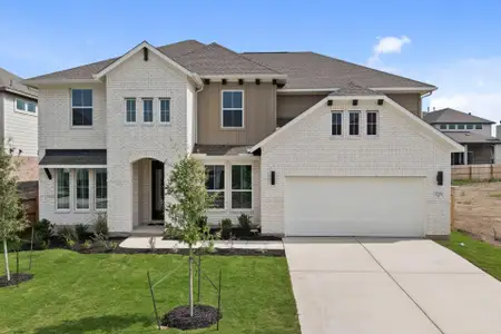 New construction Single-Family house 17208 Graces Path, Pflugerville, TX 78660 plan Wichita II - image