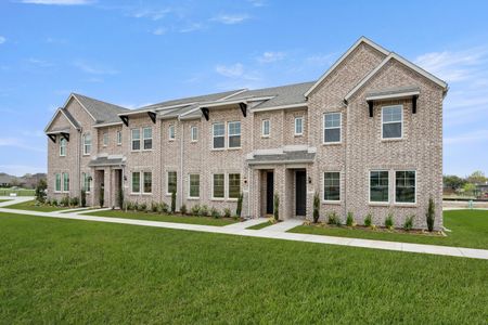 New construction Townhouse house Watauga, TX 76148 plan Tulane - image