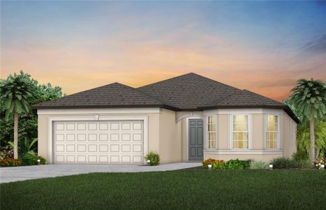 New construction Single-Family house 9730 Redwood Heights Lp, Thonotosassa, FL 33592 plan Medina - image