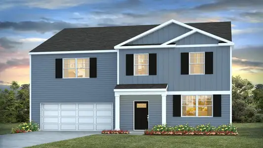 New construction Single-Family house 116 Longbeard Dr, Ladson, SC 29485 plan Halton - image