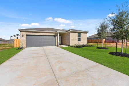 New construction Single-Family house 16985 Hazelnut Drive, Conroe, TX 77302 BUCHANAN- photo 0