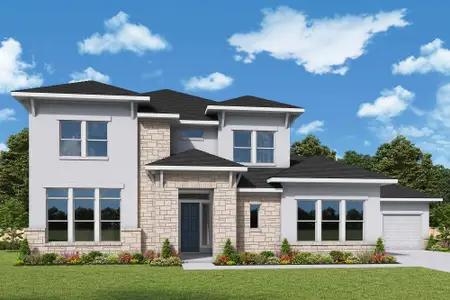 New construction Single-Family house 3085 Honeywood Dr, Leander, TX 78641 plan The Mozart - image
