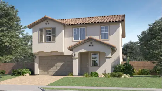 New construction Single-Family house 18627 W Silverwood, Goodyear, AZ 85338 plan Becket Plan 3555 - image