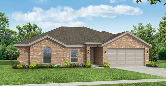 New construction Single-Family house 2642 Streamside Dr, Burleson, TX 76028 Pembridge II- photo 1 1