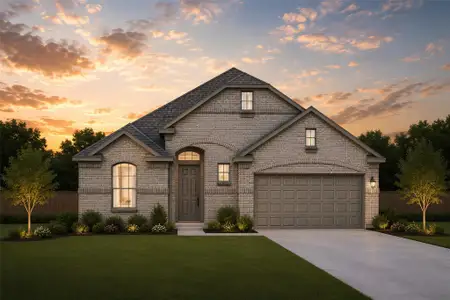 New construction Single-Family house 304 Ridgewell Lp, Georgetown, TX 78633 plan Branford - image