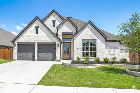 New construction Single-Family house 135 Derrett Ln, Rhome, TX 76078 plan Design 2916W - image