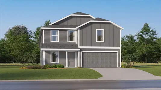 New construction Single-Family house 2327 Blizzard Dr, Lockhart, TX 78644 plan Sherman  - image
