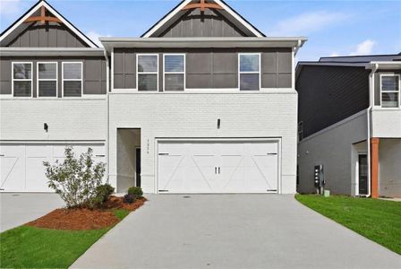 New construction Single-Family house 3236 Winding Waters Wy, Powder Springs, GA 30127 plan Morgan - image