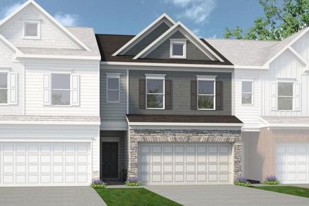 New construction Townhouse house 2685 Ravencliff Dr, Austell, GA 30168 Norwood II- photo 0