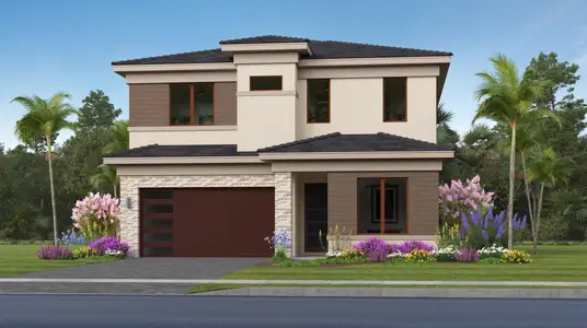 New construction Single-Family house 1030 Raleigh Wy, Wellington, FL 33414 plan Sydney - image