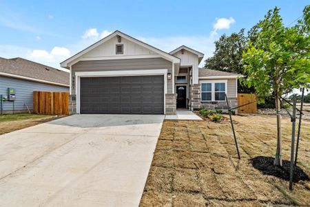 New construction Single-Family house 233 Ironshoe Trl, Liberty Hill, TX 78642 null- photo 0