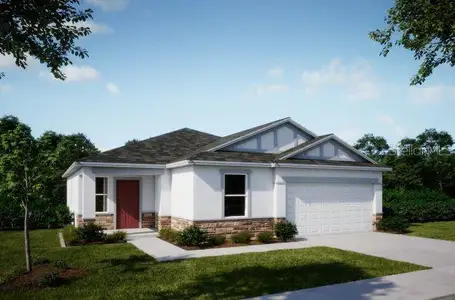 New construction Single-Family house 66 Enclave Ave, Palm Coast, FL 32164 plan Ashton - image