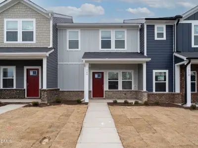 New construction Townhouse house 708 Southland Dr, Zebulon, NC 27597 plan Bloomfield - image