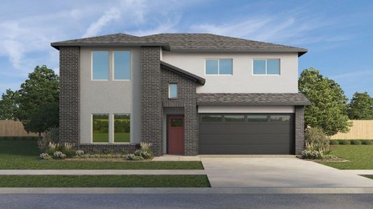 New construction Single-Family house 3682 Loft Ln, Grand Prairie, TX 75052 plan Perry - image