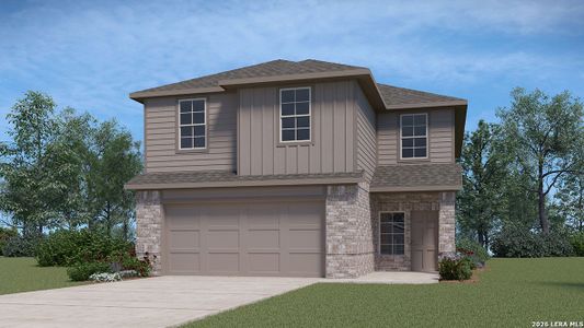 New construction Single-Family house 5323 Hartley Home, San Antonio, TX 78245 plan The Kate - image