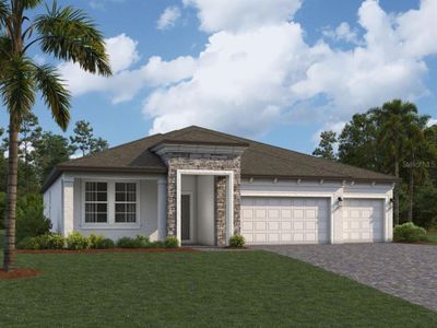 New construction Single-Family house 2496 Clary Sage Drive, Spring Hill, FL 34609 Corina  III- photo 0