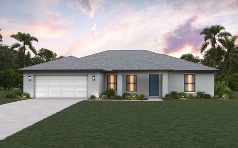 New construction Single-Family house 2757 Fiesta Ave Se, Palm Bay, FL 32905 St Augustine- photo 0