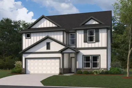 New construction Single-Family house 4608 Lava Island Dr, Austin, TX 78747 plan Eisenhower - Smart Series - image