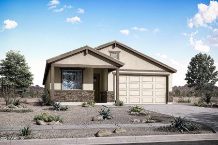 New construction Single-Family house 28420 N 134Th Ave, Peoria, AZ 85383 Copper- photo 1 1