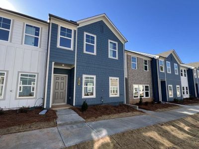 New construction Townhouse house 2116 Stillhaven Pl, Douglasville, GA 30135 Calliope- photo 1 1