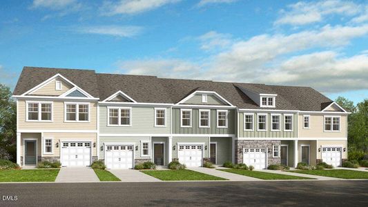 New construction Townhouse house 232 Hank Wy, Angier, NC 27501 plan Magnolia - image