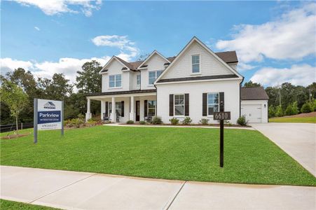 New construction Single-Family house 6605 Benchwood Path, Cumming, GA 30028 Roanoke- photo 0