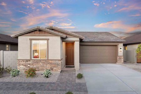 New construction Single-Family house 25334 W S Rd, Goodyear, AZ 85326 plan 3502 - image