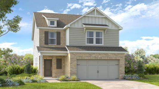 New construction Single-Family house 1703 Fawlocke Run, Loganville, GA 30052 plan Edison - image