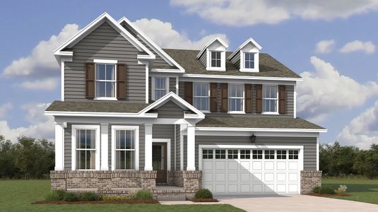 New construction Single-Family house 209 Crown Gardens Ct, Hermitage, TN 37076 plan Edinburgh - image