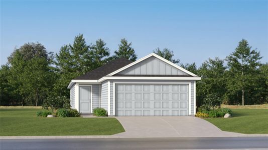 New construction Single-Family house 242 Kings Row Ln, Jarrell, TX 76537 plan Gerson - image