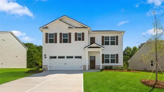 New construction Single-Family house 242 Defilippe Dr, Statham, GA 30666 plan Hayden - image