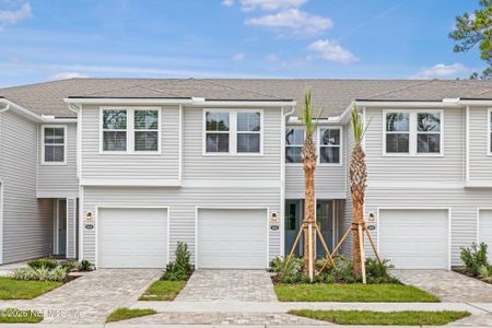 New construction Townhouse house 1020 Egret Branch Wy, Jacksonville, FL 32218 plan Olive - image